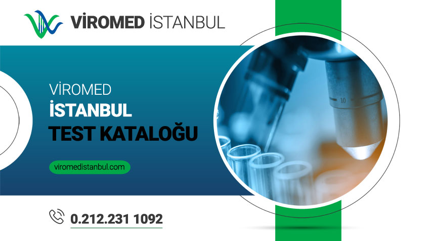 Viromed İstanbul  Test Kataloğu